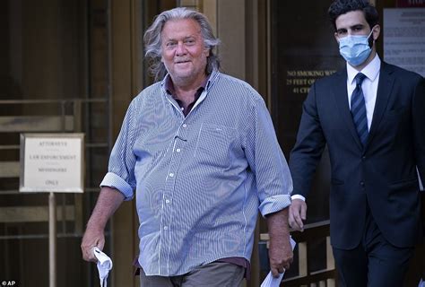 Steve Bannon Appears In Court In Handcuffs As He Pleads Not Guilty To 25 Million Wall Scam