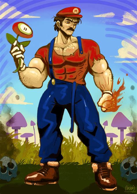 Sexy Super Mario Guy By Misterfeelgood On Deviantart