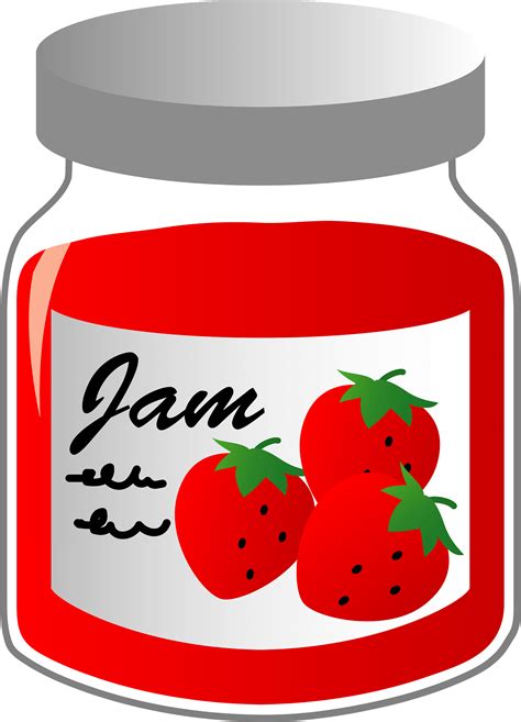 Jam Clipart Frutessa Mixed Fruit Jam Clipart 3589950 Pikpng Digital