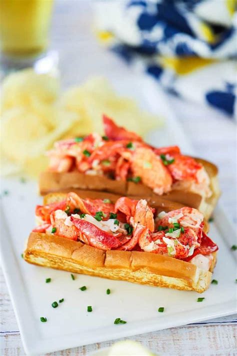 Lobster Roll Authentic Recipe With Video How To Feed A Loon