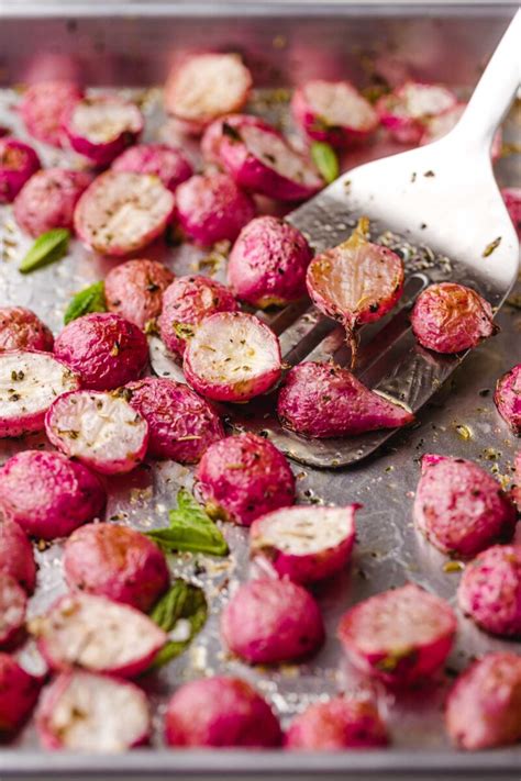 Roasted Radishes Side Dish Low Carb Little Sunny Kitchen