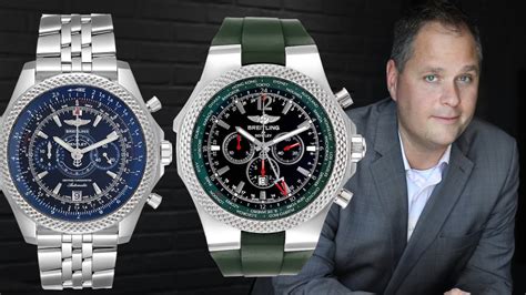 Breitling Bentley Watches Review Gmt Supersports Light Body Midnight Carbon Swisswatchexpo