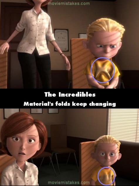 The Incredibles 2004 Movie Mistake Picture Id 84345