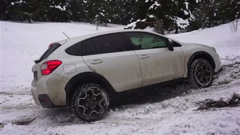 Subaru Xv Crosstrek Ice Snow Uphill Youtube