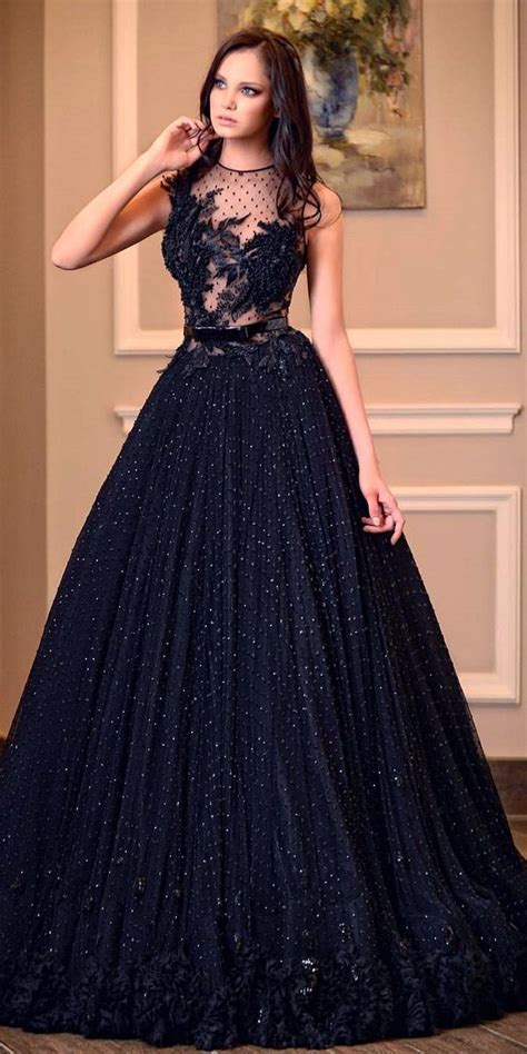 24 Black Wedding Dresses With Edgy Elegance Vestidos Vestidos