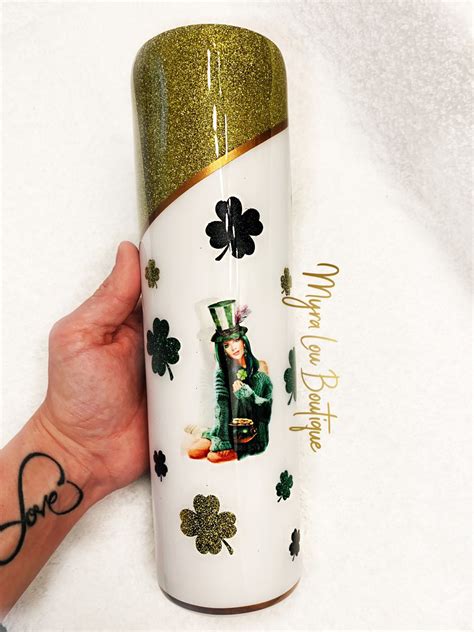 'the day of the festival of patrick'), is a cultural and religious celebration held on 17 march. glitter split tumbler | St Patrick's day | green glitter ...