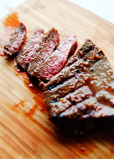 What are the best meats to grill? flat iron steak marinade bobby flay