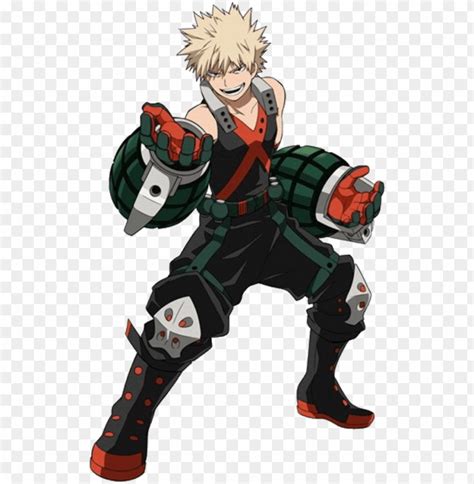 Bakugou Sticker Katsuki Bakugou Hero Costume Png Transparent With