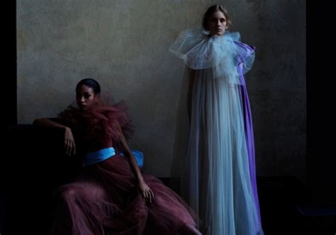 Vogue Italia Valentino Haute Couture Ss18 Photographed By Julia Hetta