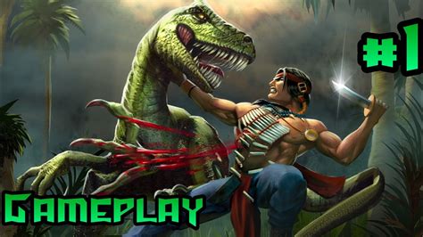 Turok Dinosaur Hunter Remastered Gameplay 1 PC Sin Comentar