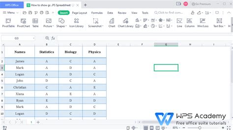How To Show Gridlines In Wps Spreadsheet Wps Office Academy