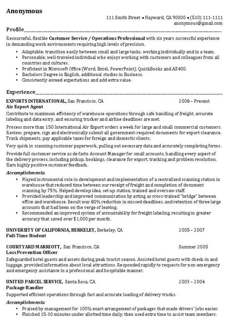 37 Effective Resume Profile Examples For Your Learning Needs