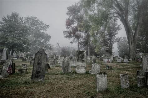Old Foggy Cemetery Photograph By Crystal Wightman Fine Art America