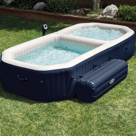 Intex Purespa Bubble Hot Tub And Pool Combo Petagadget Intex Hot