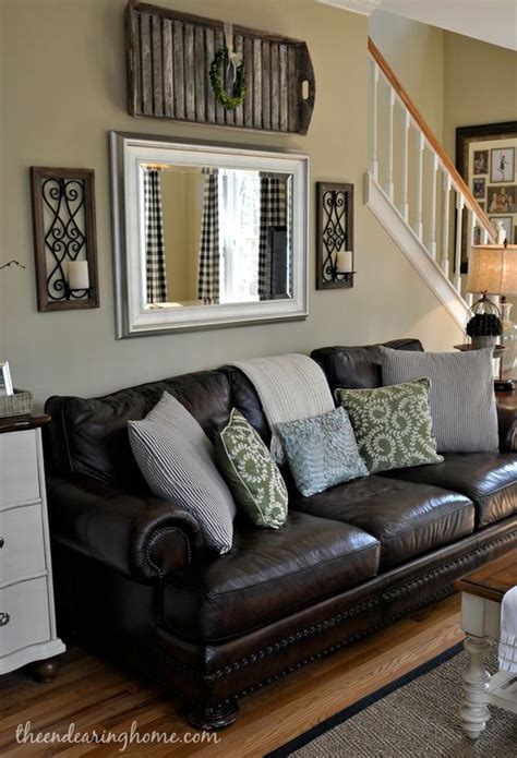 It is a way to break through monotony and create a fun and elegant twist in your living room decor! Adding a mirror above the sofa is a great way to create ...