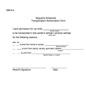These are also known as card on file transactions. 19 Printable transportation permission form Templates ...