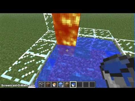 How To Make A Compact And Safe Cobblestone Generator Youtube