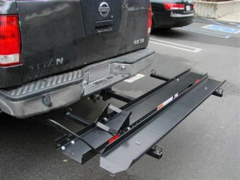 On a 2 class iii or greater hitch receiver. 600LB MOTORCYCLE CARRIER TRAILER with FREE HITCH PIN and ...