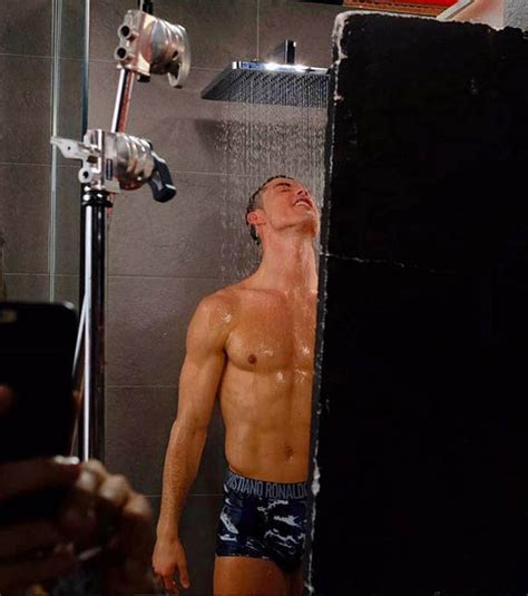 Cristiano Ronaldo Aims To Break The Internet With Steamy Shower Reveal