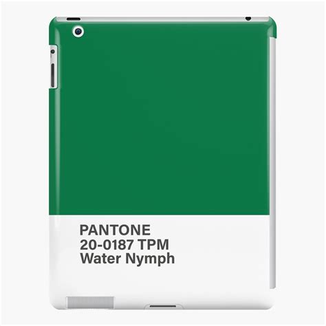 Pantone 20 0187 Tpm Water Nymph Ipad Case And Skin For Sale By