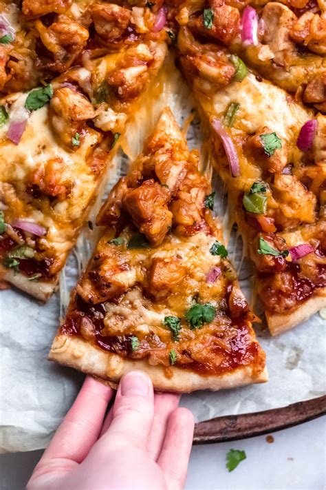 Barbeque Chicken Pizza Health Meal Prep Ideas