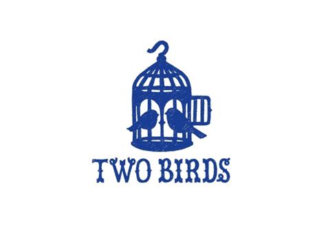 Two Birds Logo Bird Logos Two Birds Creative Logo
