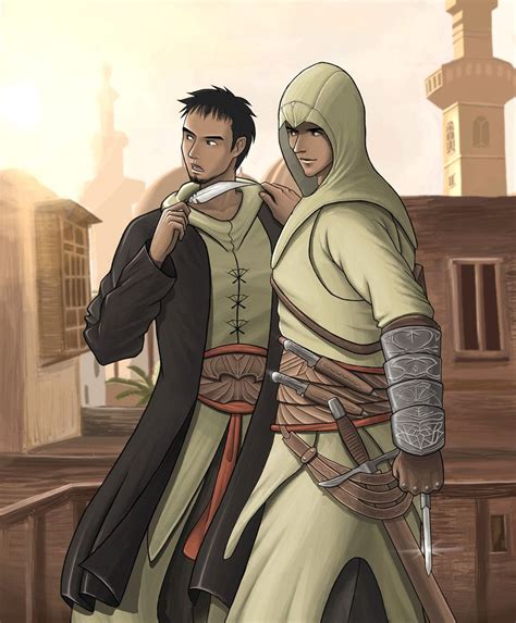 Assassin S Creed Altair Ibn La Ahad X Malik Al Sayf Altmal Assassins Creed 1 Assassins