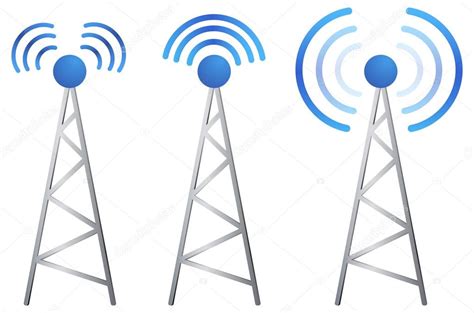 Communication Tower Stock Vector Image By ©designpraxis 37618525