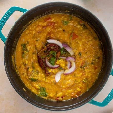 Simple Indian Dal Tadka Yellow Lentil Curry Urban Farmie