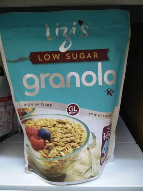 lizi s granola low sugar 500g appleseeds health store