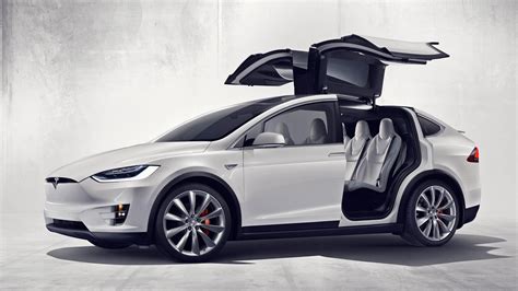Topgear The Tesla Model X Is A 762bhp 7 Seat Electric Gullwing Suv