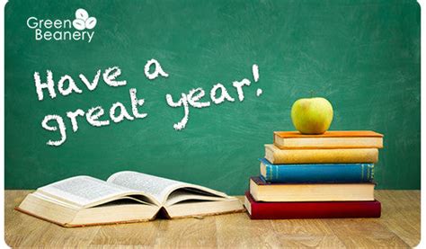 T Cards Back To School Have A Great Year Green Beanery