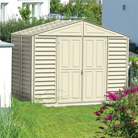 Duramax Building Products 10 Ft X 5 Ft Woodbridge Gable Vinyl Storage Shed In The Vinyl And Resin