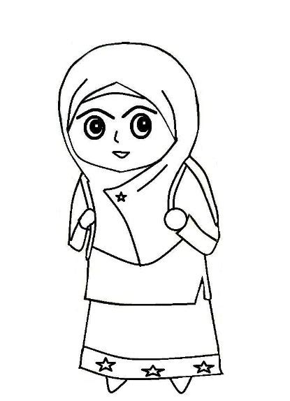 Kumpulan gambar kartun muslimah terbaru dengan kualitas hd. Gambar Wanita Berhijab Yang Mudah Digambar - foto cewek cantik