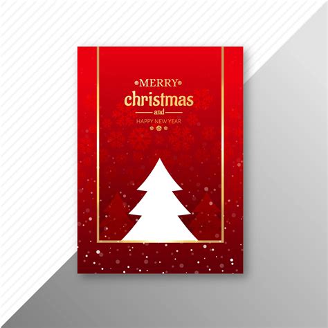Beautiful Festival Merry Christmas Template Brochure Design 266514