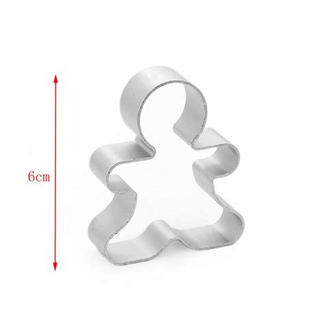 cookie cutter gingerbread christmas mold holiday shaped decorating tools biscuit cake alloy aluminium kitchen molds