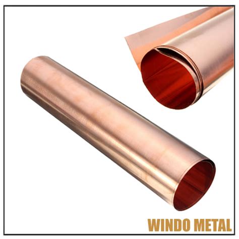 Pure Copper Cu Metal Strip Sheet Foil Brass Tubes Copper Pipes