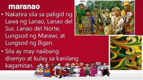 Pangkat Etniko Ng Mindanao We Are Made In The Shade