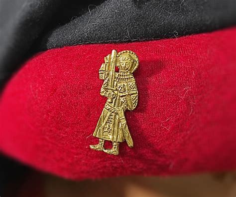 Pilgrim Badge Saint Victor 14th Century Hat Pin Medieval Replica