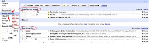 Gmails New Gmail Priority Inbox Feature