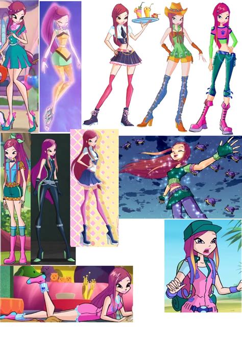 El Club Winx Las Winx Rainbow Fairies Cosplay Diy Cartoon Profile Hot