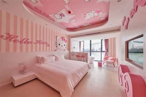 25 adorable hello kitty bedroom decoration ideas for girls