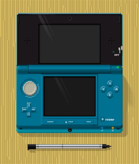 Illustration Gaming Nintendo Pixel Art 3ds Consoles