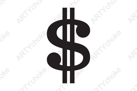 Dollar Sign Svg File Ready For Cricut Graphic By Artychoke Design