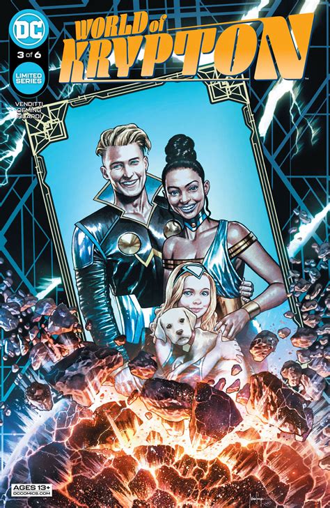 World Of Krypton 3 5 Page Preview And Covers Released By Dc Comics