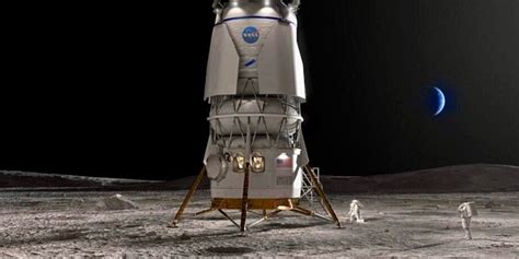 After Spacex Nasa Taps Bezoss Blue Origin To Build Moon Lander Raw