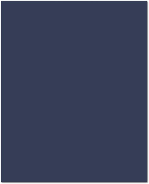 10 X A3 240gsm Colored Card Stock Pack Of 10 Sheets Navy Blue