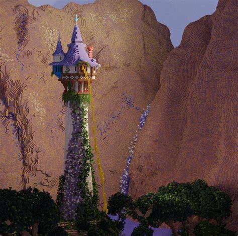 Tangled Tower Minecraft Map