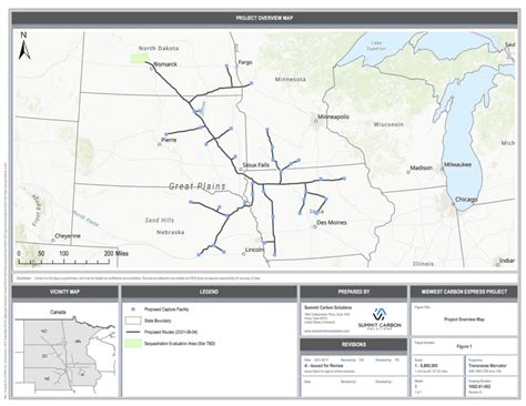 Map Shows Full Network Of Iowa Carbon Capture Pipeline Dra Worried