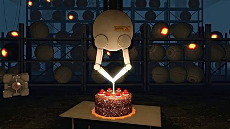 Portal 1 Pc Classic Ending Glados Song And Cake Youtube